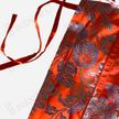 Concentric Twin Phoenix Birds Antique Silk Long Dress - 「同心對風鳥」古董真絲長裙