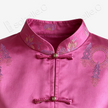 Antique Silk Qipao - 「桃霞織金」古董真絲無袖旗袍