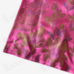 Antique Silk Qipao - 「桃霞織金」古董真絲無袖旗袍