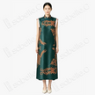 Dragon & Phoenix Antique Silk Qipao - 「龍鳳呈祥」古董真絲旗袍