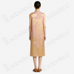 Vintage Silk Long Dress - 「淺金瑤翎」古董真絲長裙