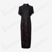 Gambiered Canton Silk Qipao - 「墨筠凝芳」香雲紗旗袍