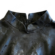 Gambiered Canton Silk Qipao - 「墨筠凝芳」香雲紗旗袍