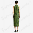 Gambiered Canton Silk Qipao - 「筠庭蝶夢」紅雲紗旗袍