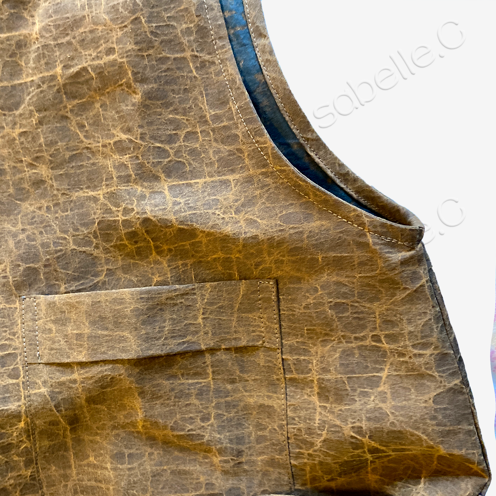 Tortoise Crack Pattern Gambiered Canton Silk Dress - 龜裂紋香雲紗長裙