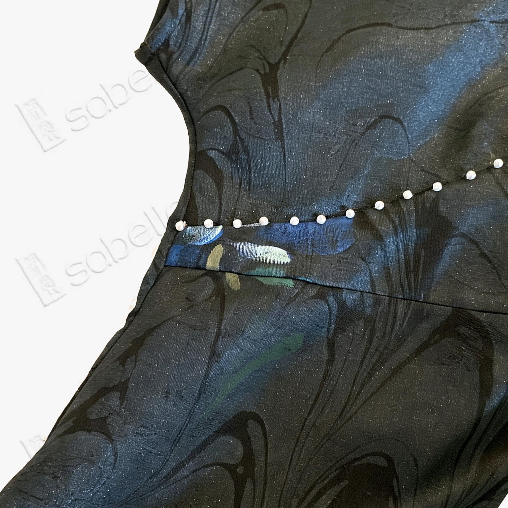 Mid‑length Gambiered Canton Silk Tunic - 香雲紗中長款上衣