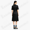Leather‑Finish Gambiered Canton Silk Dress - 皮子料重緞香雲紗裙