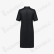 Leather‑Finish Gambiered Canton Silk Dress - 皮子料重緞香雲紗裙