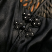 Heavy‑Satin Leather‑Finish Gambiered Canton Silk Dress - 皮子料重緞香雲紗裙
