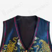 Antique Silk Long Dress - 「玄錦繁華」古董真絲長裙