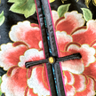 Antique Silk Long Dress - 「玄錦繁華」古董真絲長裙