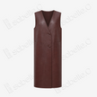 Gambiered Canton Silk Dress - 紅雲紗連衣裙