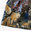 Antique Silk Patchwork Dress - 「玄緋百鳥」古董真絲拼接長裙