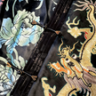 Vintage Silk Vest - 「玄金御麟」古董真絲馬甲