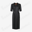 Gambiered Canton Silk Dress - 香雲紗長裙