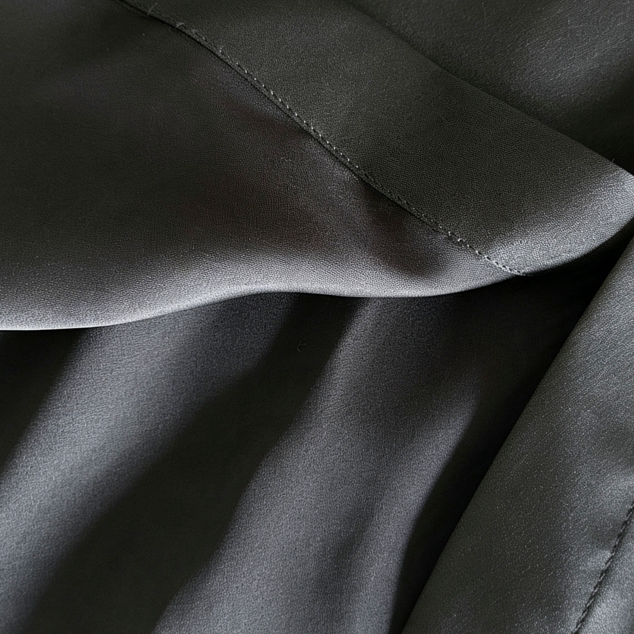 Gambiered Canton Silk Dress - 香雲紗長裙
