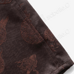 Jacquard Gambiered Canton Silk Shirt‑Dress, Leather‑Finish - 重緞香雲紗提花長外套