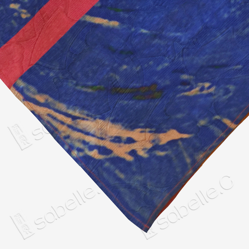 Gambiered Canton Silk Slip Dress