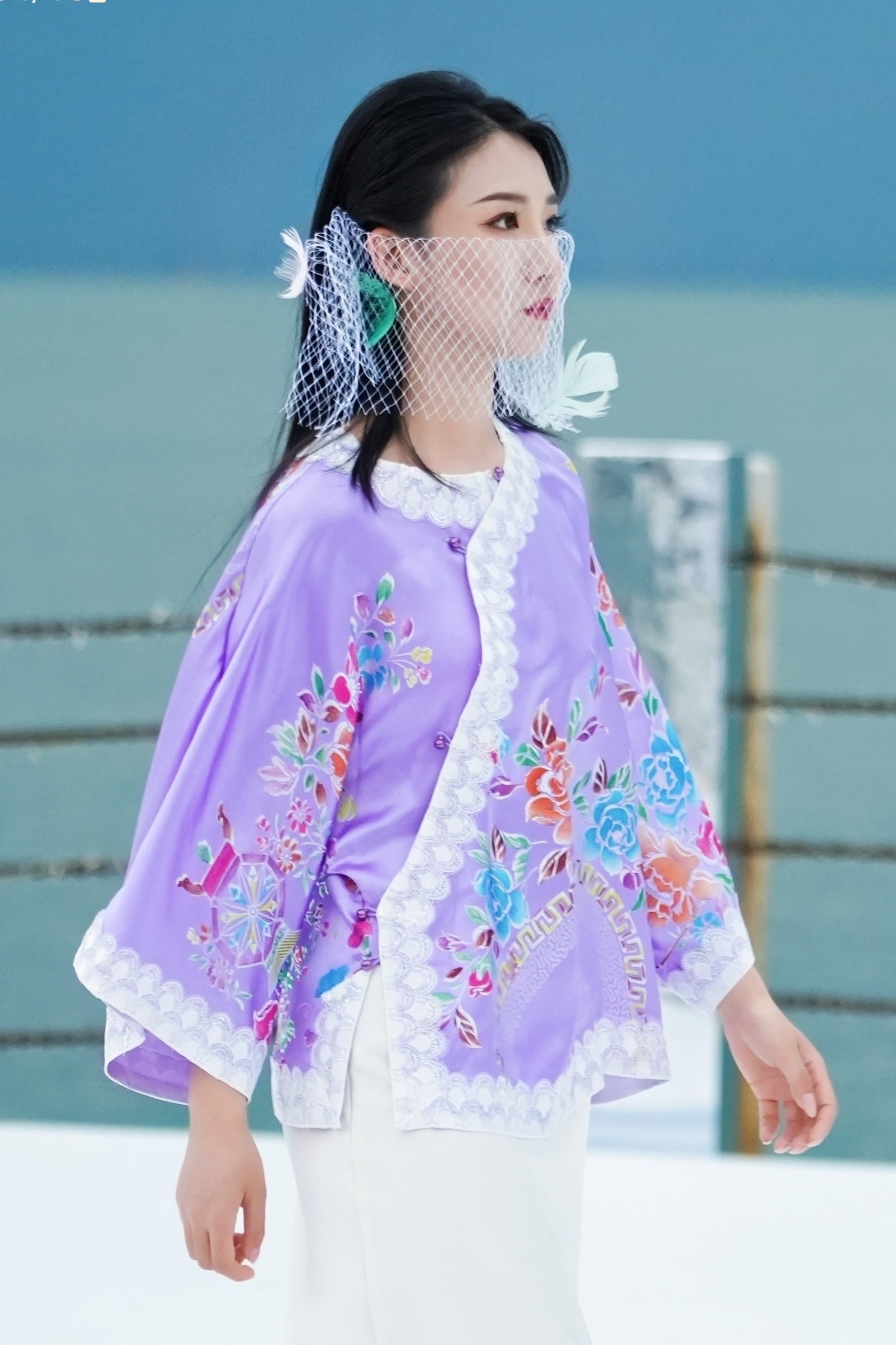 Vintage Silk Satin Blouse | Solo Piece - 古董真絲老緞上衣（孤品）