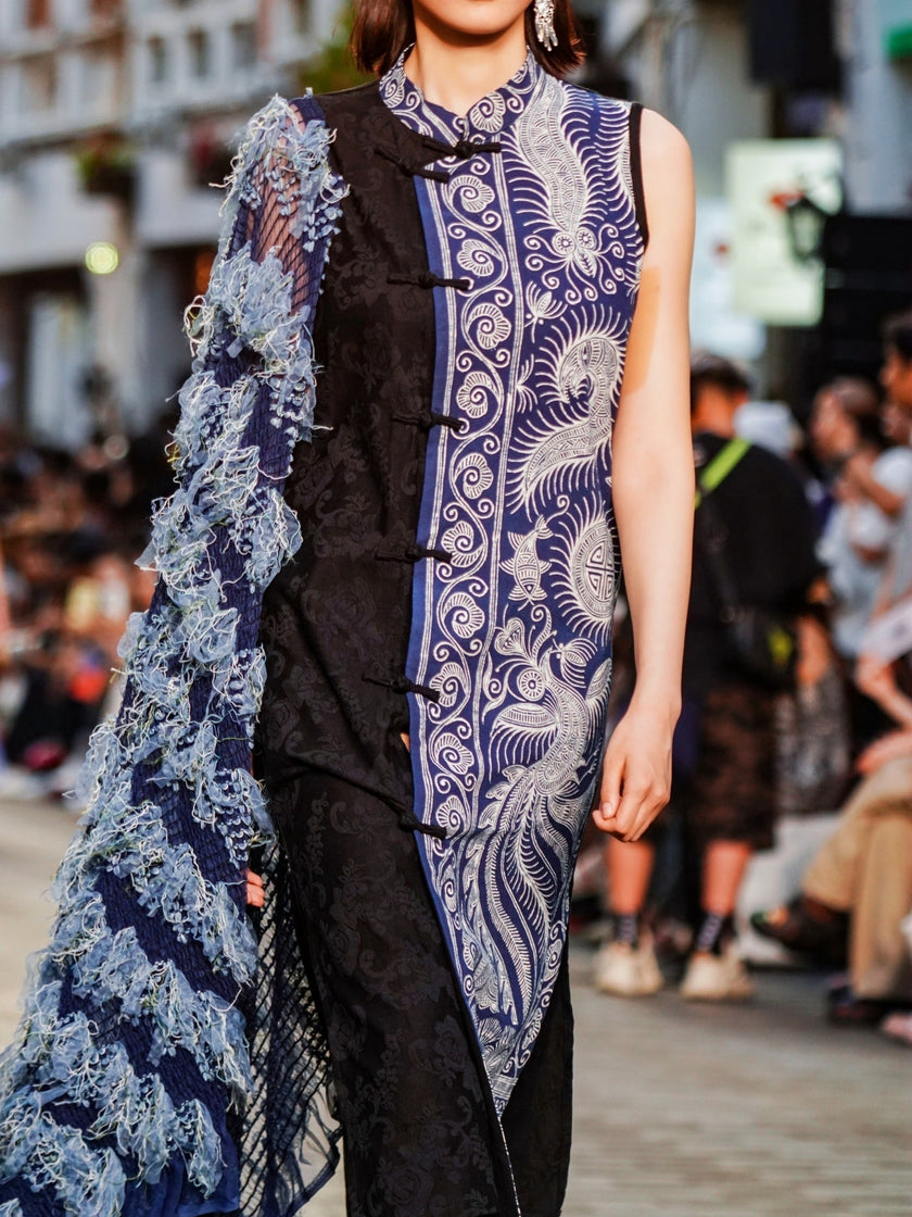 Batik Patchwork Dress
