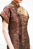 Haute Couture Gold-foil Kesi Tapestry Dress - 金箔底緙絲長裙