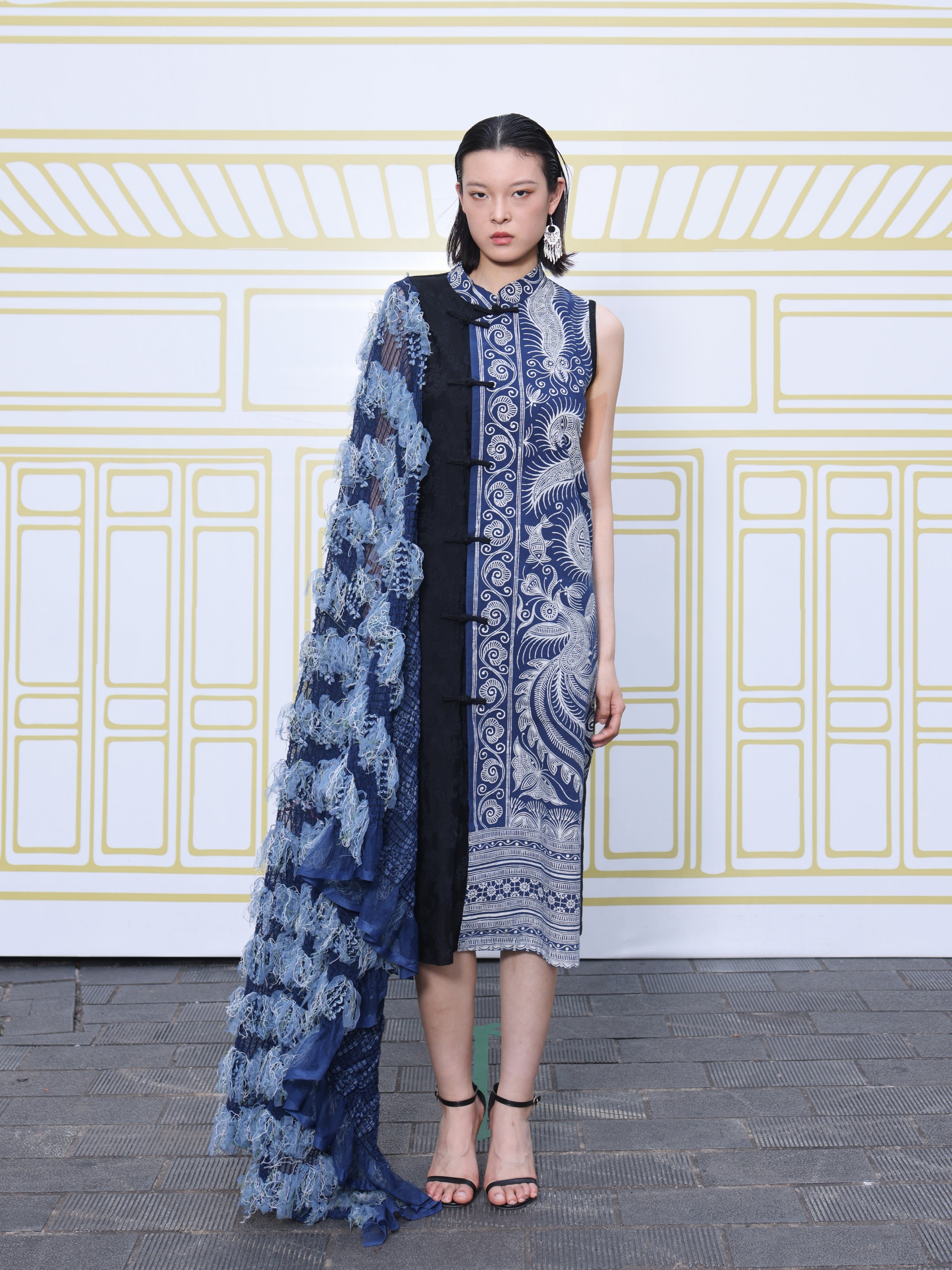 Batik Patchwork Dress