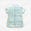 Kid's Song Brocade Stand-up Collar Qipao-style Top