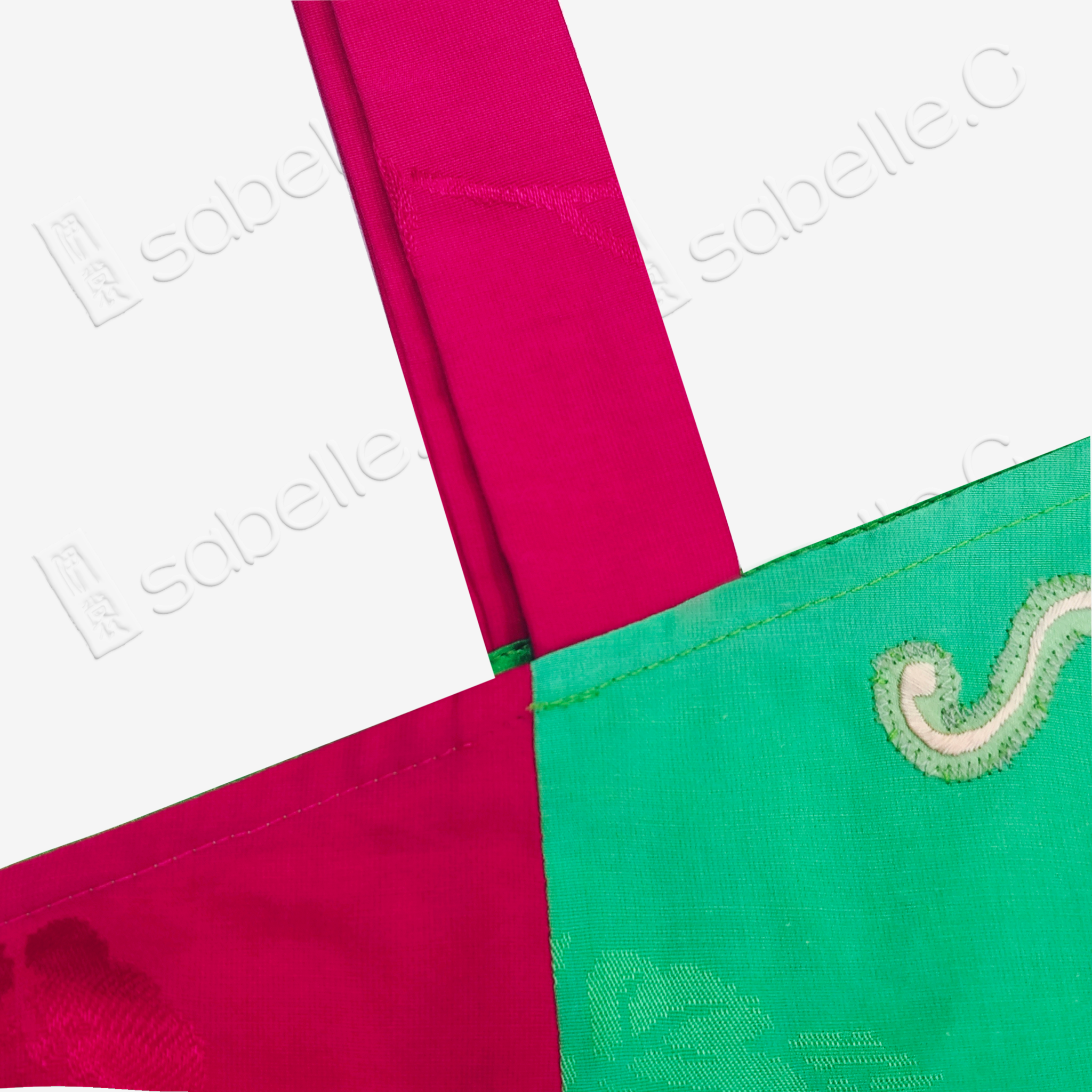 Silk Wide-Leg Embroidered Suit