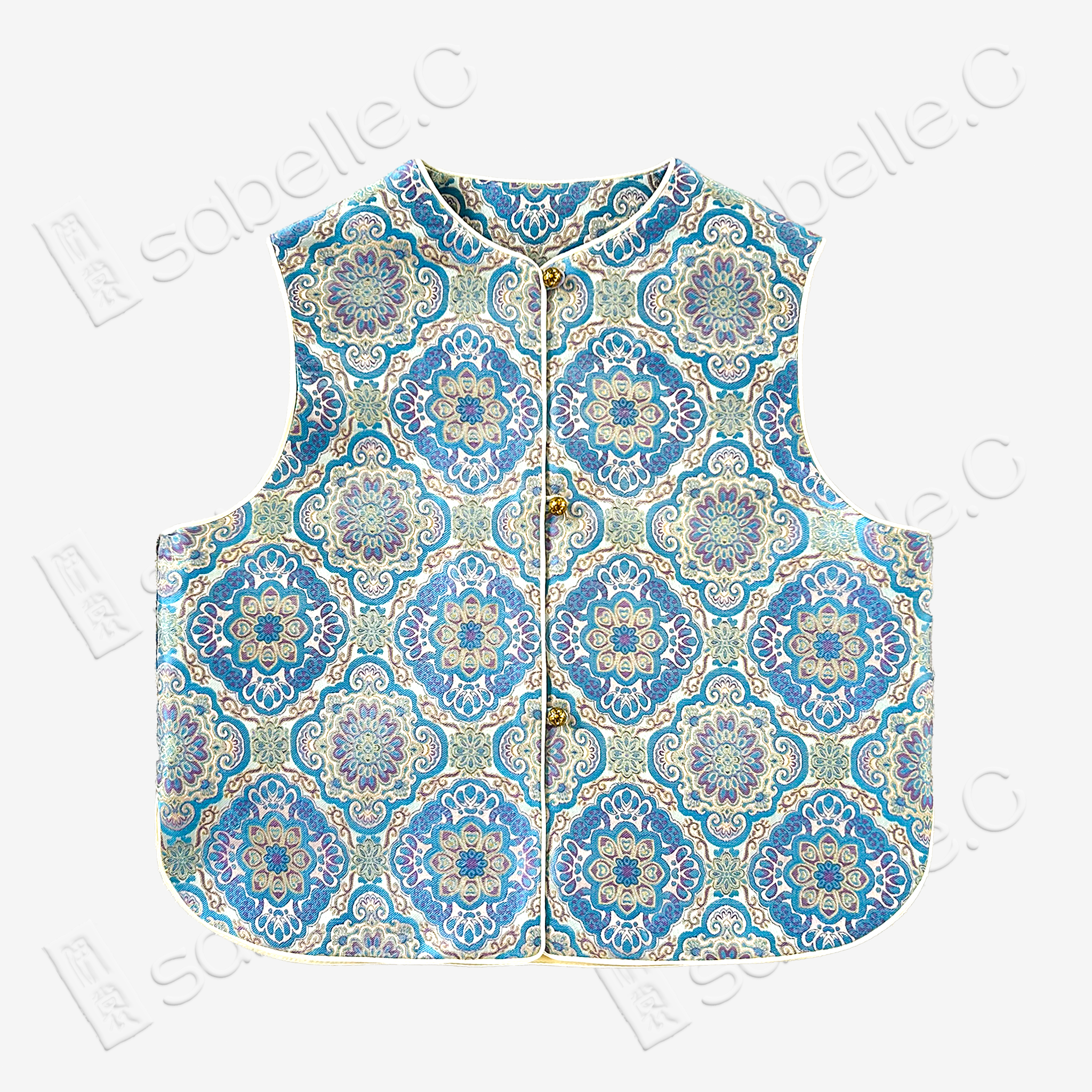 Song Brocade Childrens' Vests Collection - 大師級名品宋錦童裝背心（Unisex 男女同款）