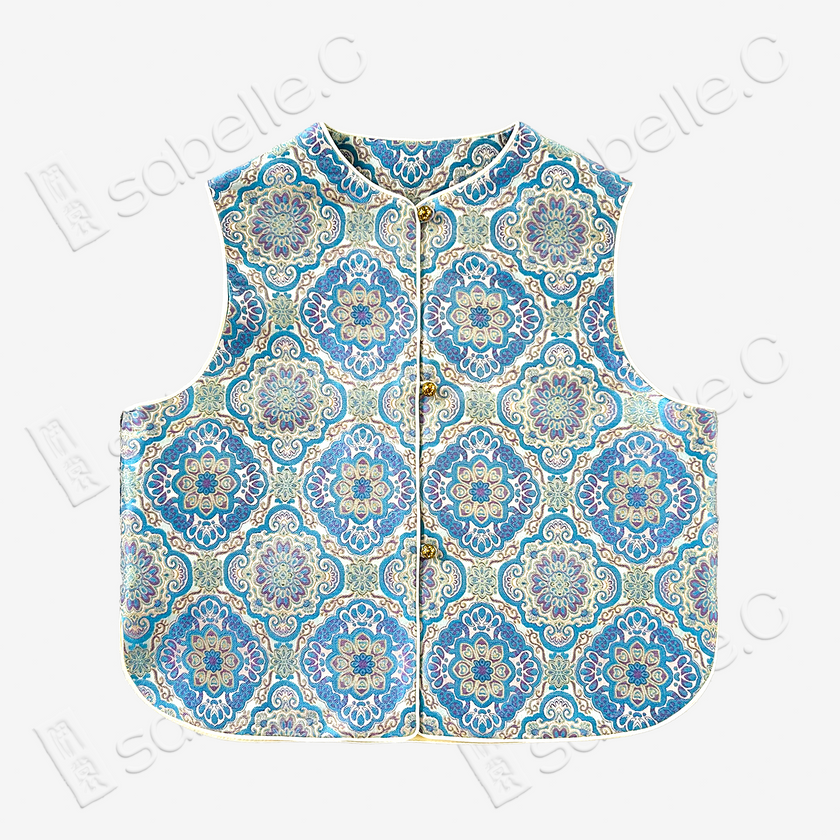 Song Brocade Childrens' Vests Collection - 大師級名品宋錦童裝背心（Unisex 男女同款）