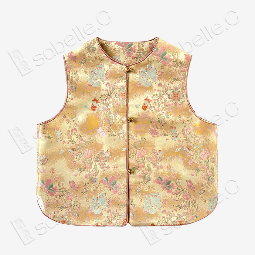Song Brocade Childrens' Vests Collection - 大師級名品宋錦童裝背心（Unisex 男女同款）