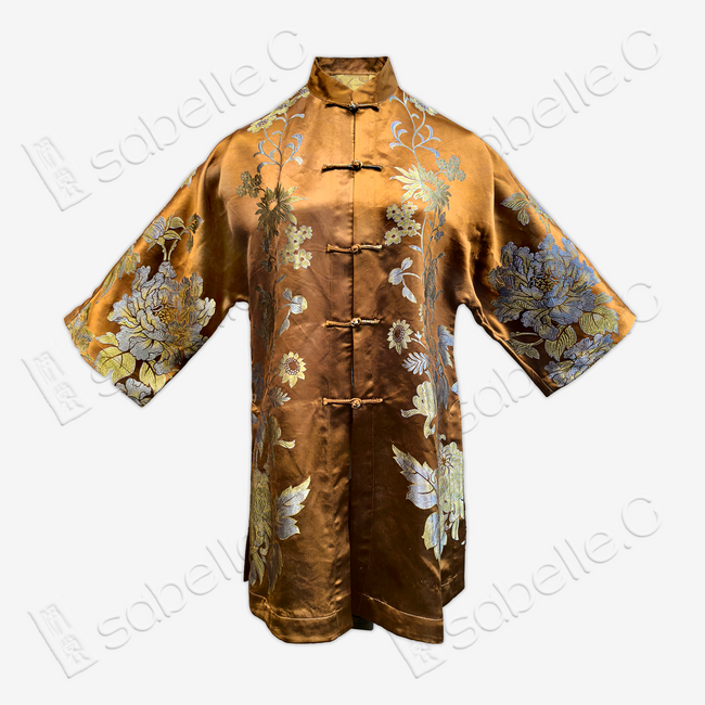 Silk Satin Chinese Tang Suit Top