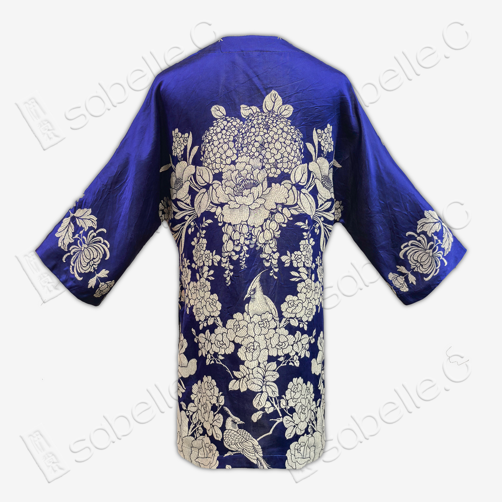 New Chinese Style Silk Mandarin Collar Top