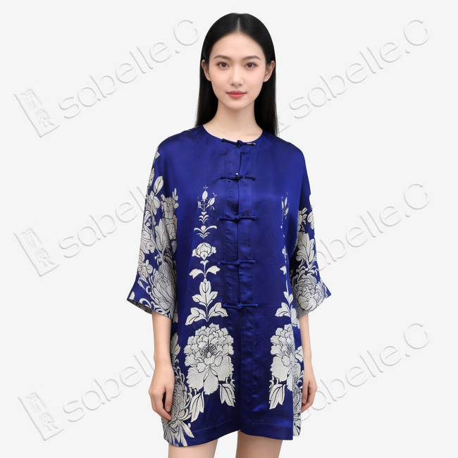 Vintage Silk Satin Top