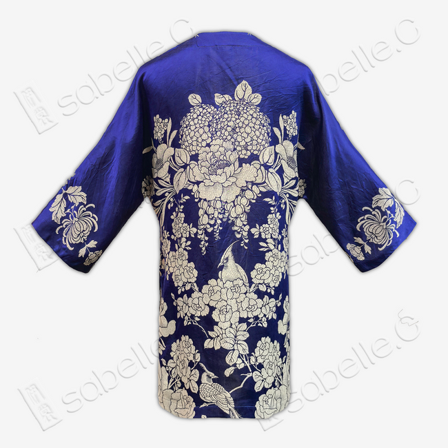 New Chinese Style Silk Mandarin Collar Top