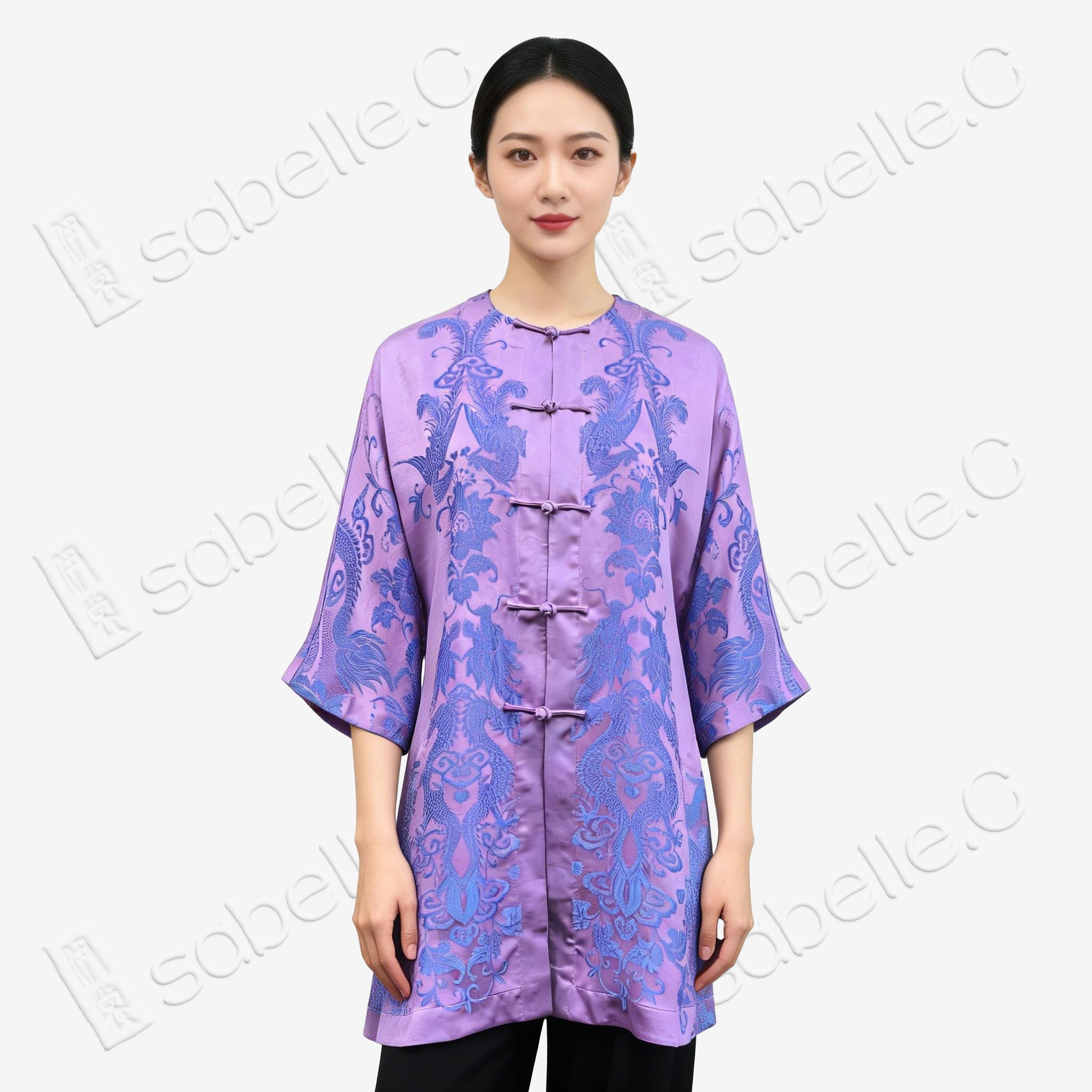 Vintage Silk Satin Top