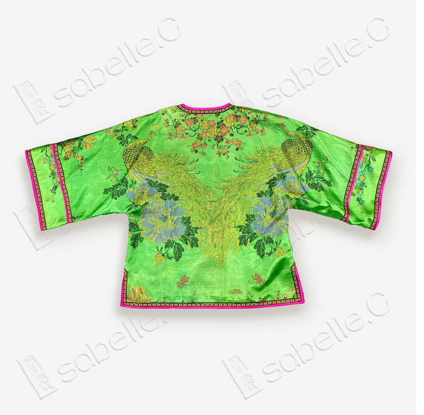 Silk Jacquard Jacket