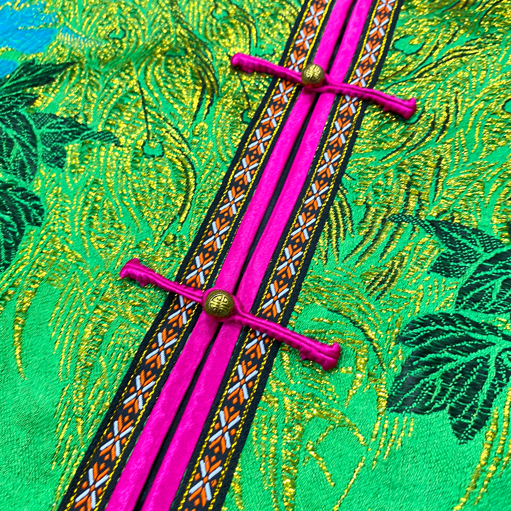 Silk Jacquard Jacket