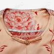 Satin Brocade Oriental Mandarin Collar Outerwear