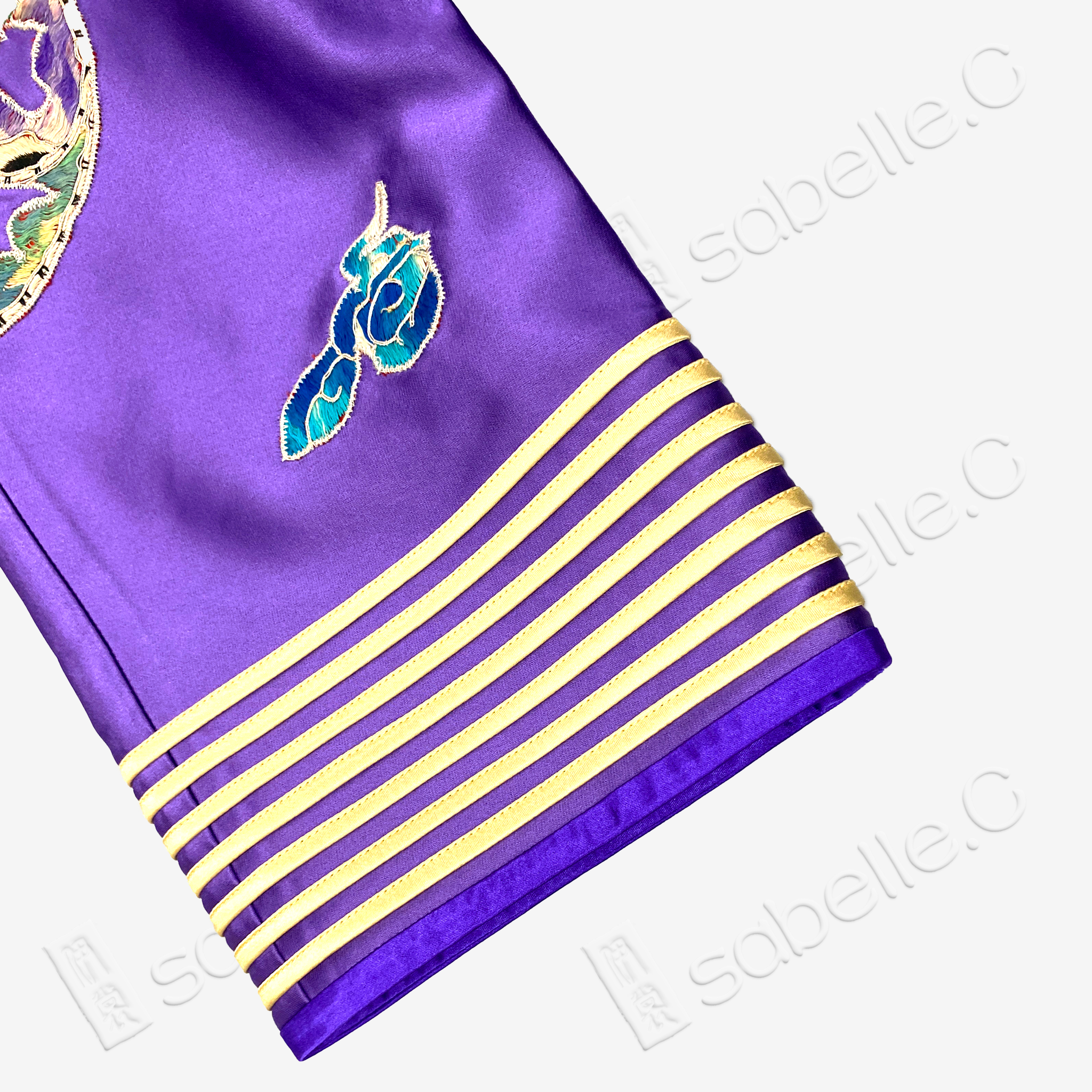 Vintage Embroidery Silk Jacket