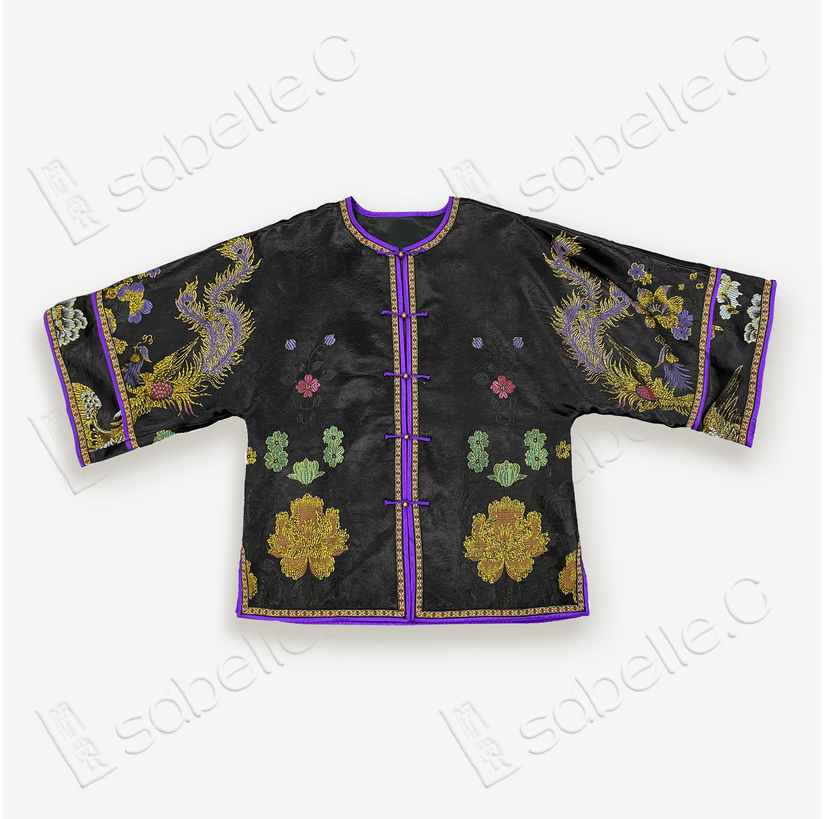 Silk Jacquard Jacket