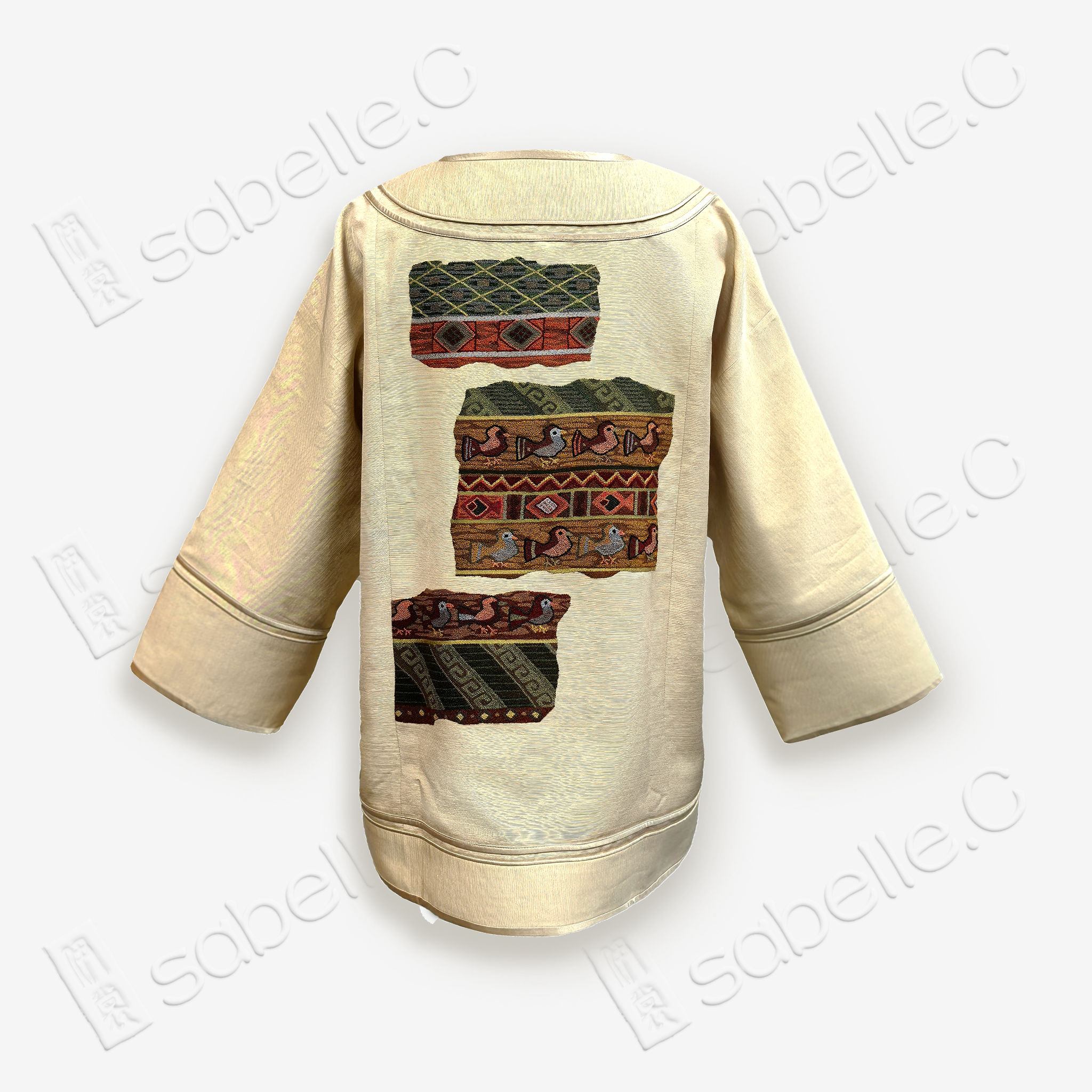 Chinese Dazi Embroidery Jacket