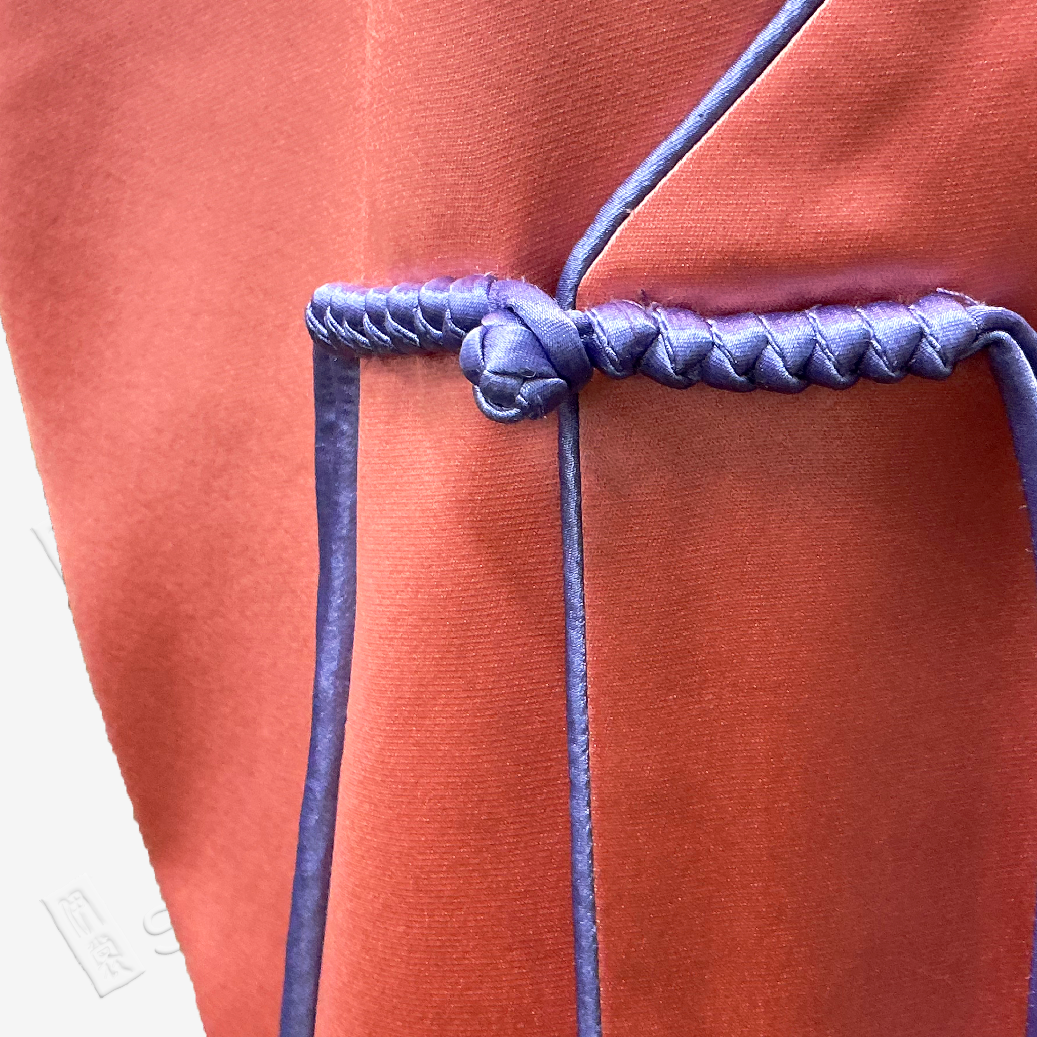 Silk Satin Chinese Traditional Jacket w Colorful Hand Embroidery