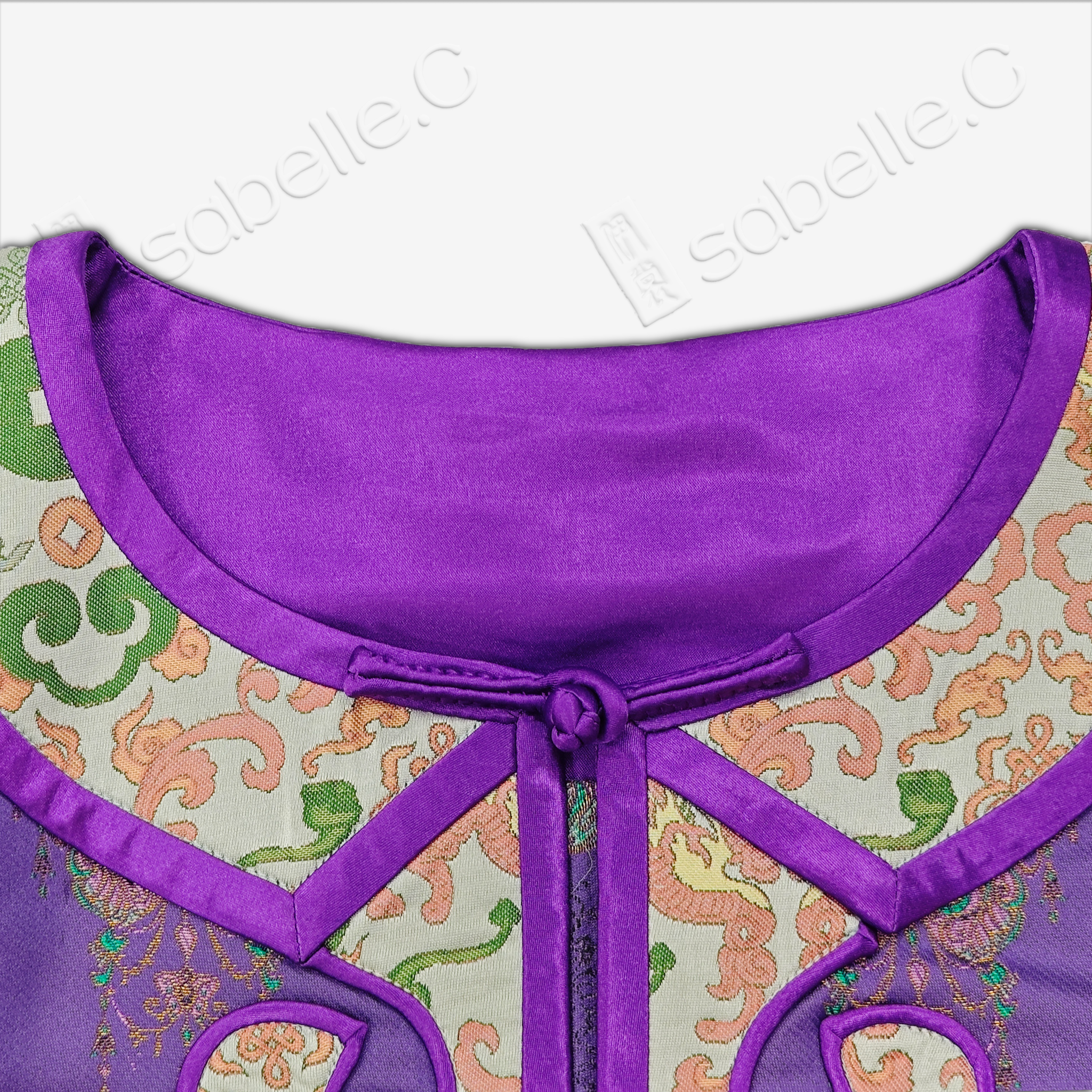 Chinese-style Vintage Silk Topcoat