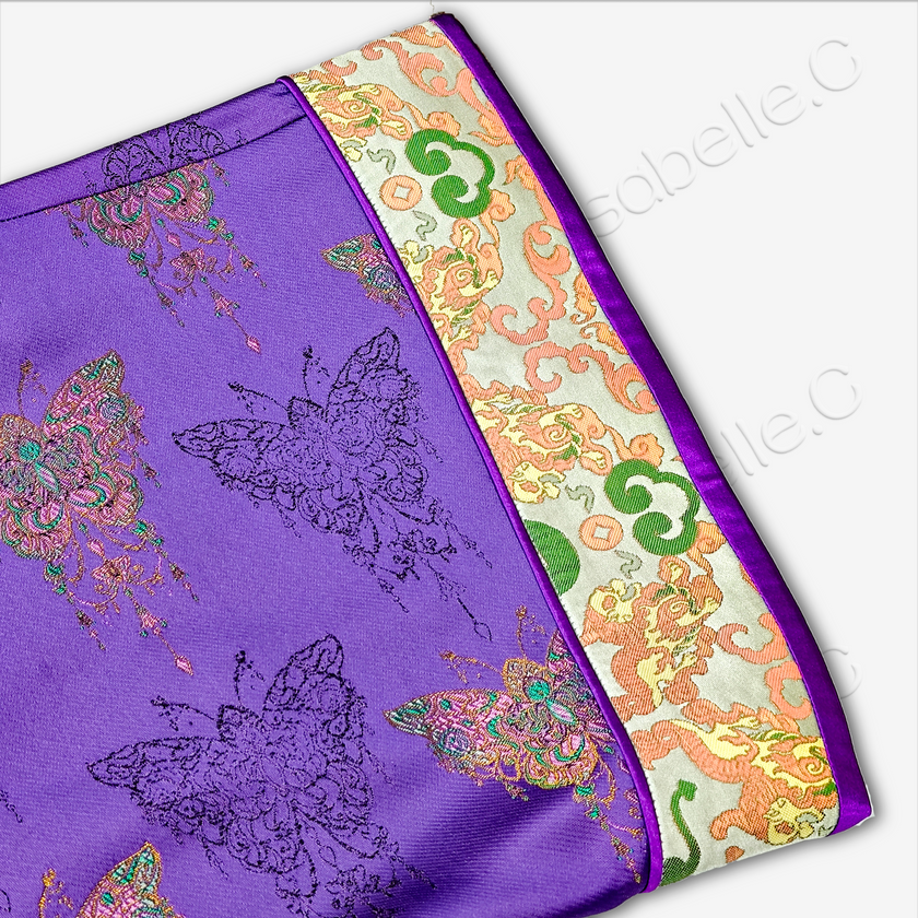 Chinese-style Vintage Silk Topcoat