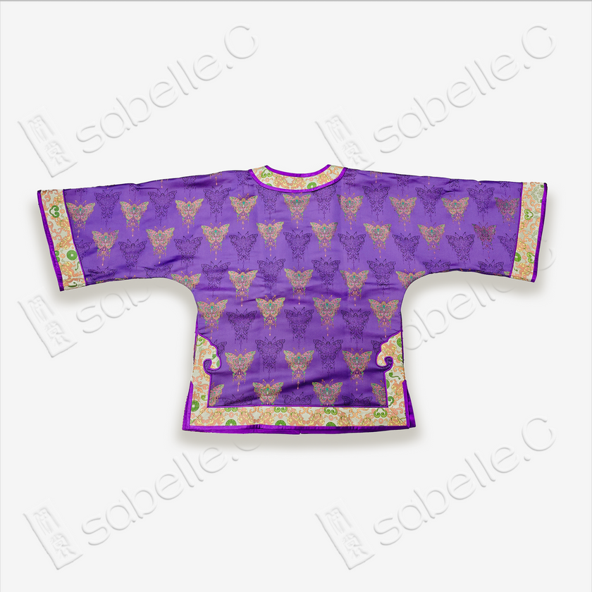 Chinese-style Vintage Silk Topcoat