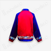 Chinese-style Embroidered Silk Bomber Jacket