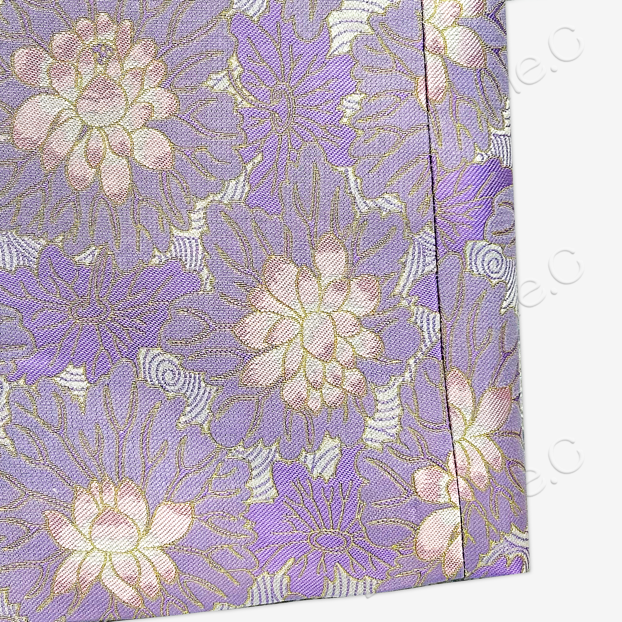 Silk Satin Floral Pattern Chinese Short Coat