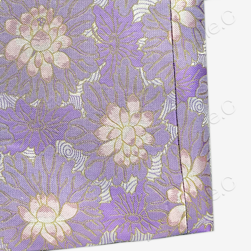 Silk Satin Floral Pattern Chinese Short Coat