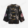 Silk Satin Oriental Mandarin Collar Jacket